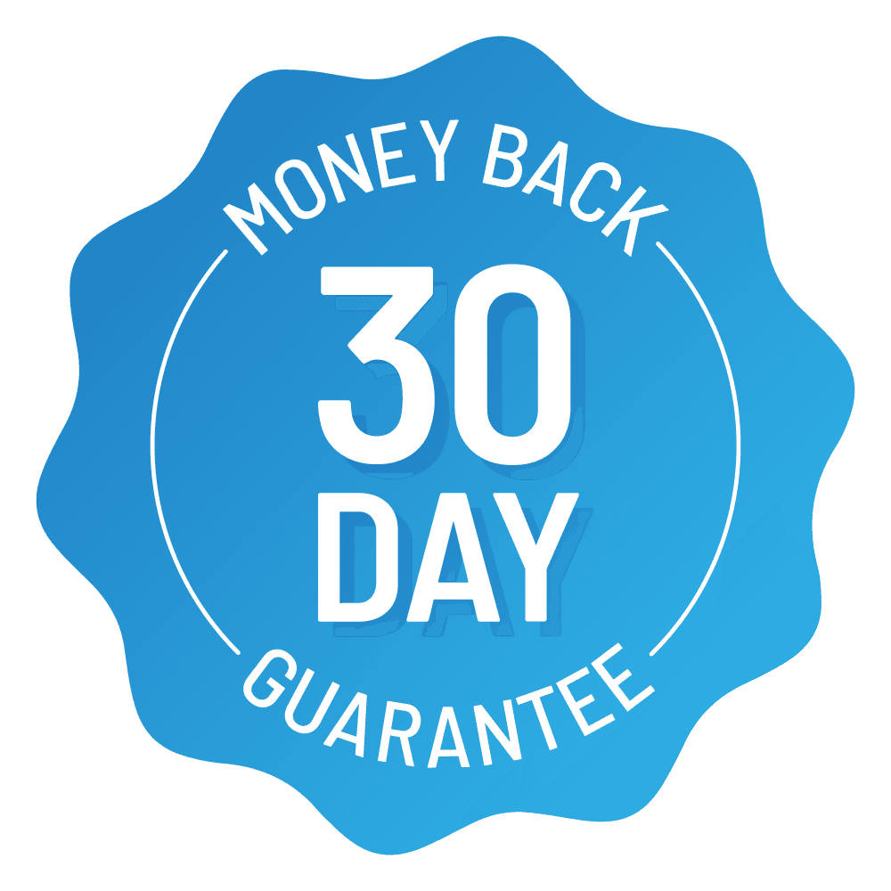 100% Money Back Guarantee